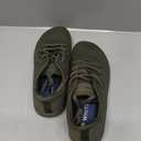 WHITIN Men's Wide Toe Box Walking Shoes + Zero Drop with Non-Slip Rubber Outsole (Black) 40/8
