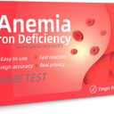 Iron Deficiency Test kit for Children and Adults, Rapid Home Test