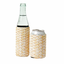SDS for HD Designs Wicker Slim Can Koozies - 2 pk, Pack Of 3