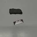 TOPS HOME Utility Knife Box Cutter, Pocket Knife, Change Blade Razor Knife, Aluminum Alloy Shell, 5 Extra Blades