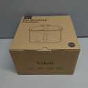 Veken Innovation Award Winner 95oz/2.8L Pet Fountain, Automatic Cat Water Fountain Dog Water Dispenser with Replacement Filters, Gifts for Christmas, Cats, Dogs, Multiple Pets (Grey, Plastic)