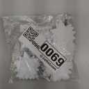 Playfully Ever After 2 Inch 60pc Stiff Felt Stars (White)