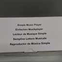 Simple Music Player for Elderly, Easy Audiobook Player with 32GB TF Card & Card Reader for Dementia, Alzheimers, Visually Impaired, Low Vision Patients, Wired - GrayishWhite