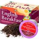 Gya Tea Co English Breakfast Black Tea Pod (16 ct) - High Caffeine Tea Rich in Bold & Malty Flavor Profile - Kickstart the Day for Refresh & Energy (EXP 05/31/27)