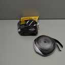 Navona 30Ft x 1 Inch Hook and Loop Strips with Adhesive  2 Rolls Heavy Duty Hook and Loop Tape with Backing for Home, Office, School, and Crafting Projects, Black