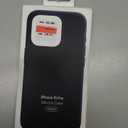 Apple iPhone 15 Pro Silicone Case with MagSafe: Lightweight Phone Case, Wireless Charging Compatible, Smooth Matte Finish; Black