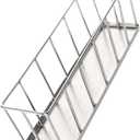 Stainless Steel Reptile Feeder Dish Food Container for Dragon Beard Turtle Non-Tipping Design for Mealtime for Turtles and Lizards