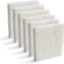 Lemige 6 Pack Humidifier Wicking HFT600 Filters T Compatible with Honeywell Tower Humidifier HEV615 HEV620, Compare to Part HFT600T HFT600PDQ