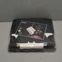 Bakepacker 60pcs Black Cookie Boxes 6x6x3 inches Easy Assemble Macaroon Pastry Boxes Bakery Boxes with Window for Bakery