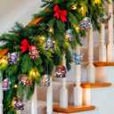 2 x Generic Christmas Wooden Gnome Animal Ornaments, Handcrafted Holiday Decorations, 3.15 Inch, 36 Pack, 12 Unique Designs with Hemp Rope for Tree, Home Decor