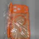 BENTOBEN Magnetic for iPhone 17 Pro Max Case, Cute Wavy [Full Camera Protection][Compatible with MagSafe] Matte Anti-Slip Bumper Women Girls Boys Protective Cover for 17 ProMax 6.9", Cosmic Orange