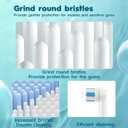 10PCS Replacement Heads Compatible with Oral B iO 3 4 5 6 7 8 9 10 Series Electric Toothbrush,Gum Care Toothbrush Head Compatible with Oral b iO Replacement Heads,White