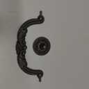 10-Pack 5 Inch Vintage Dresser Drawer Pull Handles Antique Bronze/Black. Rustic Kitchen Antique Drop Bail Pull Handles Metal Cabinet Pulls 128mm (10,Black)