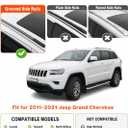 Roof Rack Cross Bars Fit for 2011-2021 Jeep Grand Cherokee WK2