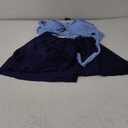 One Piece Swimsuit Women Tummy Control Swim Dress Sexy Criss Cross Tie Back Bathing Suit Blue, XX-Large