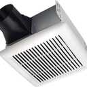 Broan-NuTone AE110 Invent Flex ENERGY STAR Qualified Single-Speed Ventilation Fan, 110 CFM 1.0 Sones, White