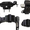 Engine Motor & Trans Mount Set Compatible with Town & Country Grand Caravan C/V Routan Replaces 2011-2017 A5665 A5480 A5589 A5577