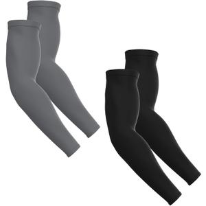 Arm Sleeves for Men Women, UV Sun Protection Compression Cooling Sun Sleeves Tattoo Cover - Volleyball Golf Baseball