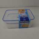 Kroger Durable Food Storage With Side Latching Lids, 4