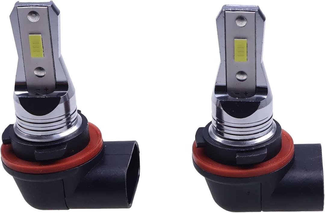 2PCS 12V 6000K Headlight White Bulbs POL-4011029 4011029 Compatible With 1993-2018 Polaris Ranger Headlight 700 80W RZR 500 800 900
