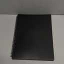 50 Pockets Portfolio Binder with Plastic Sleeves, Presentation Book Display 100 Pages File Folder for Artwork, Sheet Music, Document, Diamond Painting (50 Pockets Portfolio Binder)