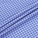 Men's Dress Shirts Solid Wrinkle-Free Long Sleeve Button Down Shirt Regular Fit Formal Shirts (Blue, XXXL)