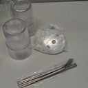 Iced Coffee Cups With Lids and Straws 2 Pcs, 16 OZ Unbreakable Glasses Drinking Set,Clear Plastic Cups Reusable Iced Coffee Tumbler with Lid and Straw, To Go Coffee Cups Dishwasher Safe