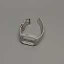 Compatible for Apple Watch 9 Band with Case 45mm, Shockproof Soft TPU Sport Wrist Strap with Protective Bumper Cover for iWatch SE Series 9 8 7 6 5 4 3 2 1 (45mm/44mm/42mm, Starlight)