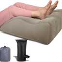 Tough Bison Leg Elevation Pillow - Inflatable Wedge Pillow for Sleeping Leg Pillows for Sleeping Portable Leg Pillow for Swelling, After Surgery, Blood Circulation