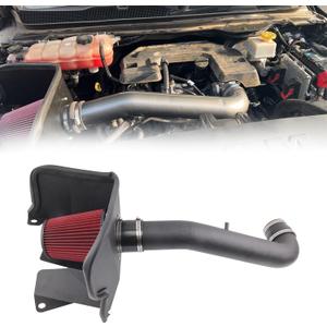 Cold Air Intake Compatible with 2019-2023 Ram 1500, 2024 Ram 2500 6.4L/6.7T, 2024 Ram 1500 3.6L/5.7L GAS Increased Horsepower/DOES NOT FIT CLASSIC MODEL/Fits Manual & Auto Transmission//