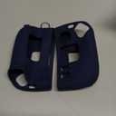 Silicone Protective Shell Cover Skin Compatible with Steam Deck/OLED, Non-Slip Texture Handle Case for Steam Deck, Anti-Collision Cover with 4 Thumb Caps. (Dark Blue)