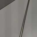 Brushed Nickel Disc Curtain Rods, 28-48 Inches Window Curtain Rod,Adjustable Room Darkening Curtain Rod with Aluminum Finials and Brackets,Wrap Around Design