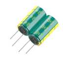 2 x 2-Pack 400V 150uF Premium Quality Low ESR Electrolytic Capacitors 18x35mm (0.71x1.38in), 400Volt 150MFD High-Frequency Caps with Superior Performance (400V Green-gold)