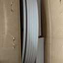 SpaceAid 4 Tier Rotating Shoe Rack Tower, Spinning Shoe Display Lazy Susan, Revolving 360 Shoe Rack Storage Round Carousel, Vertical Handbag Rotate Shoes Closet Organization (4-Tier White)