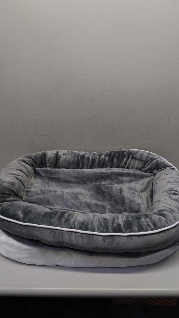 Gray Bed for Dog 30" x 20" x 4"