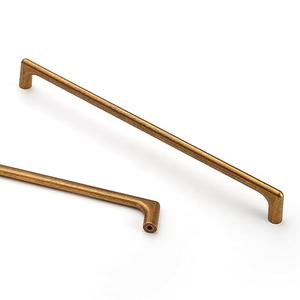 Asidrama 6 Pack 10 Inch(256mm) Antique Brass Cabinet Pulls Vintage Retro Cabinet Handles Cupboard Handles Kitchen Cabinet Hardware for Cupboard Drawer Pulls