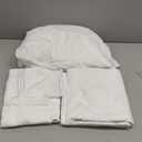 Full Size 4 Piece Sheet Set - Comfy Breathable & Cooling Bed Sheets Set - Hotel Luxury Bedding for Women, Men, Kids, Teens, Boys & Girls - Deep Pockets, Ultra-Soft and Wrinkle Free - Oeko-Tex - White