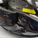 Adult Cycling Bike Helmet, Lightweight and Adjustable with Pads&Visor for Men and Women,Premium Quality Airflow Unisex Bicycle Helmet,Suggested Fit 58-61 cm (All Black)