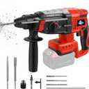 Cordless Rotary Hammer Drill (Tool Only) Compatible with Milwaukee M18 | 2.6J Impact | SDS-Plus Chuck | 4-Mode | Brushless Motor (Battery not Included)