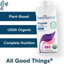 KATE FARMS Organic Adult Peptide 1.5 Formula, Vanilla, Sole-Source, Hydrolyzed Plant-Based Nutrition for Oral or Tube Feeding, 11 Fl oz (12 Pack) (EXP 01/08/27)