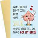 3 x FLYAB Stepdad Fathers Day Card - 5.5"x8" Gold Foil Happy Fathers Day Gift with Envelope Got My Back Gift Card for Him Men Dad New Dad from Daughter Son Kids
