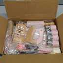 Wooden Cooking & Baking Set for Real Cooking, 32PCS Mini Knife Set Safe Montessori Kitchen Tools, Kitchen Knifes/Cutting Board/Apron with Storage Bag, Baking Utensils Christmas Gift for Little Chef