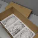 Glass Pendant Lights Kitchen Island 3 Pack, Black Kitchen Pendant Lighting Over Island with Rod, Modern Mini Hanging Light for Sink Dining Room, CH9176BK-3PK