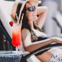 2 x YAOSHENG [100 Pack] Pink & Gold Paper Straws Disposable, 100% Biodegradable Multi-Pattern Party Straws For Birthday, Wedding and Holiday Decoration (Seven Colors)