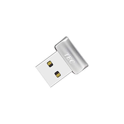 TEC Mini USB Fingerprint Reader for Windows 11/10 Hello, TEC TE-FPA2 Bio-Metric Fingerprint Scanner PC Dongle for Password-Free and File Encryption, 360° Touch Speedy Matching Security Key