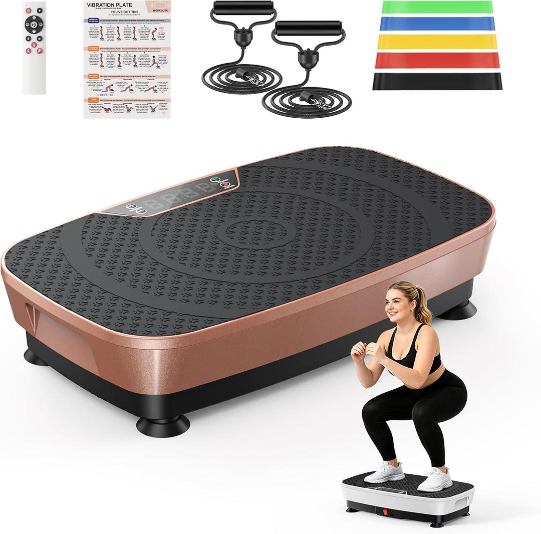 Vibration Plate Exercise Machine for Lymphatic Drainage, Body Shaping