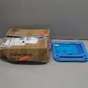 MENZO Fire HD 10 Tablet Case for Kids (13th/11th Generation, 2023/2021 Release), Lightweight Handheld Shockproof Case Built-in Screen Protector with Handle Stand, Blue