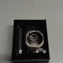 SUPLINK Stainless Steel Case and Band Compatible with Galaxy Watch Ultra Bands Men (2025/2024), Rugged Protective Case Bumper Adjustable Metal Bands for Samsung Watch Ultra Band 47mm, Silver