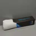 Travel Pillow Memory Foam Pillows, Camping Pillow-Compressible Medium Firm, Breathable Cover, Ideal Backpacking Hiking, Bed Pillows, Airplane and Car (White, S) (S-15.7*9.8in)