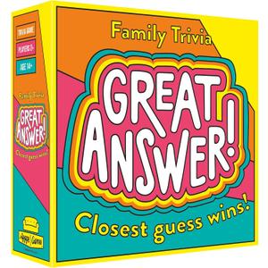Great Answer! Fun Family Trivia Game Where The Closest Guess Wins